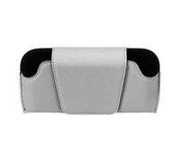 KiBcsLic Clip per Occhiali Da Auto, Contenitori per Occhiali per Auto, Camion E SUV, Accessori per Auto, Appendiabiti per Occhiali, Grigio