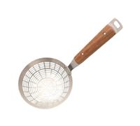 KiBcsLic Colino Mestolo Colino Filtro Schiumarola Multifunzionale Cucchiaio Acciaio Inox per Sbollentare Verdure Casa Ristorante, Medio