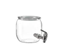 KiBcsLic con Rubinetto Pratico | Dispenser in con Rubinetto, Elegante, Recipiente, per Feste, S