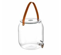 KiBcsLic con Rubinetto Pratico | Dispenser in con Rubinetto, Elegante, Recipiente, per Feste, XL