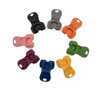 KiBcsLic Confezione Da 8 Apriscatole Manuali Compatti con Tappo Protettivo per Bevande