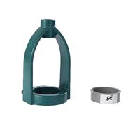 KiBcsLic Convertitore Trapano a Colonna Metallo Resistente Punzonatrice a Mortasa Ferro Robusto Attrezzo Elettrico per Falegnameria, Laboratorio, Mandrino Con Adattatore 65-58