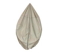 KiBcsLic Copertura per Sedia a Uovo Protezione per Poltrona Sospesa in Tessuto Oxford Resistente Ai Raggi alla Polvere Adatto per Giardino E Terrazza, Diametro Oro 147cm