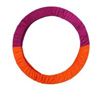 KiBcsLic Copertura Protettiva per Ginnastica Artistica, Accessorio per Calisthenics, Copertura per Anello di Ginnastica Ritmica, Rosso Rosa Arancio