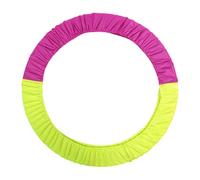 KiBcsLic Copertura Protettiva per Ginnastica Artistica, Copertura per Anelli di Ginnastica Ritmica, Accessorio per Attrezzatura da Calisthenics, Rosa Giallo