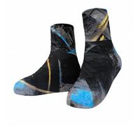KiBcsLic Coprigamba con Fascia Elastica sotto la Base Leggero Coprigamba da Sabbia Antipolvere Copriscarpe da Trekking per attività Sentieri, XXL