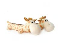 KiBcsLic Coprilama Peluche a Forma di Animale Morbido Protezione Ice Skate Guard Pattini da Ghiaccio in Peluche Anti-Ruggine Protezioni Ice Skate Guard, Giraffa