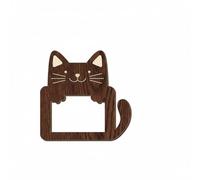 KiBcsLic Cornice in Legno a Forma di Animale, Regali Personalizzati Design Creativo Cornice, Portafoto Eccellente Scelta Regalo, Supporto per Foto da Tavolo per Bambini, 19,7-20cm Stile 1