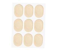 KiBcsLic Cuscinetti per alluce, adesivi autoadesivi per la protezione dei piedi per la corsa e sport, 5 Cm X 3.2 Cm X 0.1