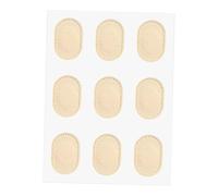 KiBcsLic Cuscinetti per alluce, adesivi autoadesivi per la protezione dei piedi per la corsa e sport, 3.5 Cm X 2.5 Cm X