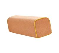 KiBcsLic Cuscino Bracciolo Divano con Fodera Lavabile in Lino Imbottitura Compatta per Sostegno Duraturo Uso Multiplo Come Cuscino Testa O Braccio Adatto a Let, Orangina