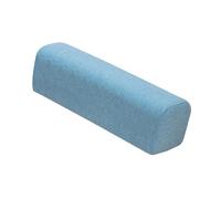 KiBcsLic Cuscino Bracciolo Rettangolare Poggiabraccio per Letto Divano Poltrona Supporto Elbow Lavabile Rimovibile Imbottitura Spugna Compatta Adatto a Lettur, Blu