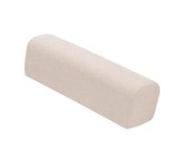 KiBcsLic Cuscino Bracciolo Rettangolare Poggiabraccio per Letto Divano Poltrona Supporto Elbow Lavabile Rimovibile Imbottitura Spugna Compatta Adatto a Lettur, Beige
