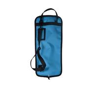 KiBcsLic Custodia Bacchette Batteria Borsa Porta Bacchette Astuccio Porta Mazze Sacca Bacchette Capiente Ordinata con Coppie Supportate E Tasca Accessori con, Sky Blue