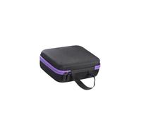 KiBcsLic Custodia per Attrezzi Valigetta Porta Utensili Scatola Multifunzione Borsa Da Trasporto Organizzatore per Trapano con Antiurto Adatta per Idra, Viola, 22cmx17cmx6cm