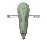 KiBcsLic Custodia per Rasoio in Silicone Contenitore Portatile per Rasatura Manuale Custodia Protettiva Impermeabile Adatta per Uso Maschile Bagno Campeggio Vi, Verde