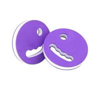 KiBcsLic Due Dischi per Il Fitness in Acqua, Design Leggero, Diametro 16 Cm per La Pratica del Nuoto, Viola