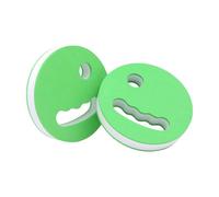 KiBcsLic Due Dischi per Il Fitness in Acqua, Design Leggero, Diametro 16 Cm per La Pratica del Nuoto, Verde