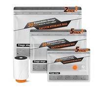 KiBcsLic Electric Air Pump Pompa Elettrica Portatile con Accessori Multipli Funzione Gonfiaggio E Sgonfiaggio Ricarica USB Adatta per Giochi Piscina, Bianco