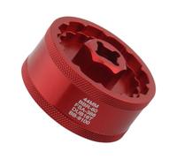 KiBcsLic Estrattore per Movimento Centrale, Estrattore per Pedivelle, Chiave di Riparazione per Assemblaggio, Rosso