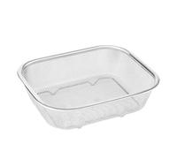 KiBcsLic Filtro per Frittura per Friggere in Acciaio Inox con Fondo Rialzato Vassoio per Alimenti Accessorio per Drenare Olio E Servire Pratico, 20.8x17.5x5 Cm