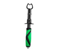 KiBcsLic Fishing Gripper Strumento Pinza Pesca Prendi Pesci Integrata Acciaio Inox Manico Antiscivolo Ergonomico Adatto per Appassionati Pesca Usare in F, Verde