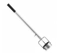 KiBcsLic Foraplastica Agricolo Lavoro Veloce Attrezzo Foraterra Manuale Uso con una Mano per Orticoltori, Agricoltori, Serra, Orto, 9CM