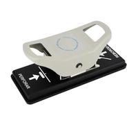 KiBcsLic Foratore Angolare E Tagliabordi Doppia Funzione Strumento Manuale per Carte PVC Tessere con Design Compatto Adatto per Artigianato Ufficio, R6.4
