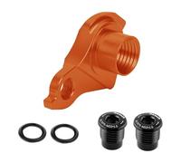 KiBcsLic Forcellino del Deragliatore, Gancio Posteriore con Viti, Accessori per Esterni, Orangina