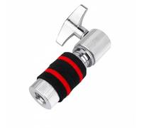 KiBcsLic Frizione Charleston Compatto Morsetto Piatti High-hatHat Lunga Durata Blocco Piatto Charleston per Batteristi, Sala Prove, Argento