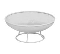 KiBcsLic Fruttiera Portafrutta con Piedistallo Cesto Decorativo Piatto Da Portata E Alzatina con Linee Morbide Adatto per Tavolo Da Pranzo E Buffet, Bianco