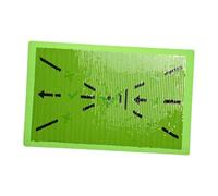 KiBcsLic Golf Training Pad Tappetino Swing Golf Analisi Traiettoria Colpo Visivo Struttura Stabile Eva Adatto a Allenamento Golf Donne Uomini Cortile, Filo Nero