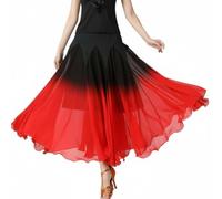 KiBcsLic Gonna da Ballo Donna Gonna Danza Sala, As6, Alpha, L, L, Numeric_100, Regular, Regular, Array, Rosso