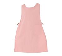 KiBcsLic Grembiule Grande con Pettorina per Bar, Saloni di Bellezza, Manicure, Abbigliamento Da Lavoro, Rosa