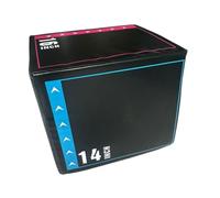 KiBcsLic Jump Box Scatola Salto Plyometrica Allenamento Resistente Agilità Antiscivolo Multifunzione per Allenamento Casa Palestra Fitness 35cmx40cmx50c, Style I