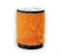 KiBcsLic Kit Filo da Legatura Artificiali Flessibile Alta Resistenza per Pescatori a Mosca, Orange 20M