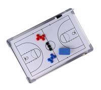 KiBcsLic Lavagna Allenatore Basket in Alluminio Portatile con Segnaposto E Pennarello Riutilizzabile E Impermeabile Superficie Liscia Facile da Pulire Adatta