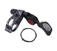 KiBcsLic Leva Reggisella Telescopico Comando Remoto Cavo Sella Bicicletta Meccanico Costruzione Robusta Alluminio Nylon Installazione Veloce Accessori Presenti