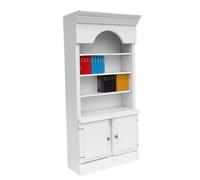 KiBcsLic Libreria Decorativa in Legno a Forma di Carabinetto in Scala 1:12