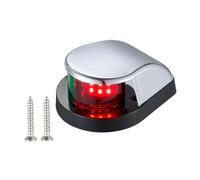 KiBcsLic Luce di Navigazione per imbarcazioni Marine, Luce di Prua Marina a LED e Verde, Lampada di Avvertimento per pontone