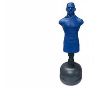 KiBcsLic Manichino da Pugilato Autoportante Base Stabile Sacco da Pugilato a Forma Umana Resistente Agli Impatti Manichino a Forma di Uomo per Adulti, Pugili, Blu, 173CM