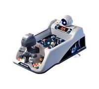KiBcsLic Marbles Game Gioco di Abilità per Bambini Macchina Biglie Sviluppa Pensiero Interattivo Attività Educativa Parentale Adatta per Occasioni, Ricaricabile, Taglia unica bambino