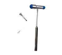 KiBcsLic Martelli Neurologici Portatili per Test Dei Riflessi Del Ginocchio, Blu