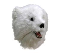 KiBcsLic Maschera Animale per Adulti, Accessorio per Giochi di Ruolo e Feste, Orso