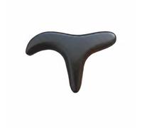 KiBcsLic Massaggiatore a 3 Punte in Pietra Design Ergonomico Massaggiatore Manuale in Pietra Bian per Riflessologia Piede