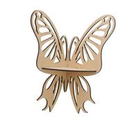 KiBcsLic Mensola Angolare a Forma di Farfalla, Scaffale Multiuso Semplice per Riporre Oggetti in Casa, Cucina E Ingresso, Style a