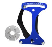 KiBcsLic Misuratore di Tensione per Raggi di Bicicletta, tensiometro, Calibro Robusto, Strumento di misurazione Professionale