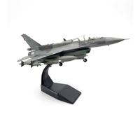 KiBcsLic Modellino D'aereo in 1:72 Finito Modello Statico da Collezione Verniciato Modellino da Collezione per Collezionisti, Scrivania, Ufficio, F16D Versione Standard