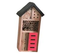 KiBcsLic Nido in Legno per Che Attrae Impollinatori, Coccinelle, da Cortile, Habitat delle