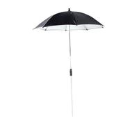 KiBcsLic Ombrello da Giardino con Accessori Riutilizzabili per La Protezione dal Sole, Ombrello Nero